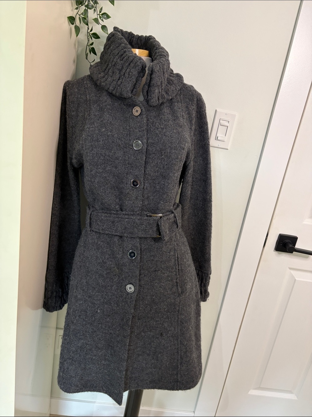 Willi Smith wool coat Medium